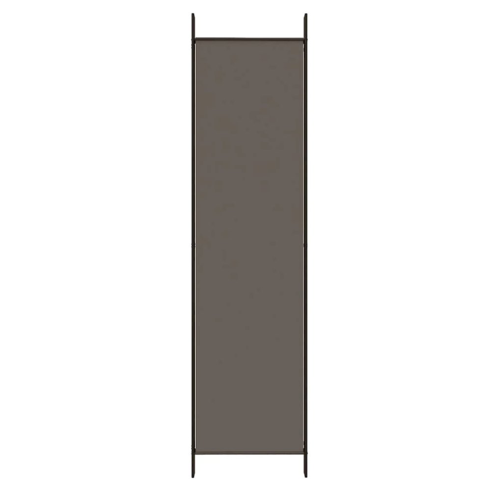 3-Panel Room Divider Anthracite 59.1"x86.6" Fabric. Picture 6