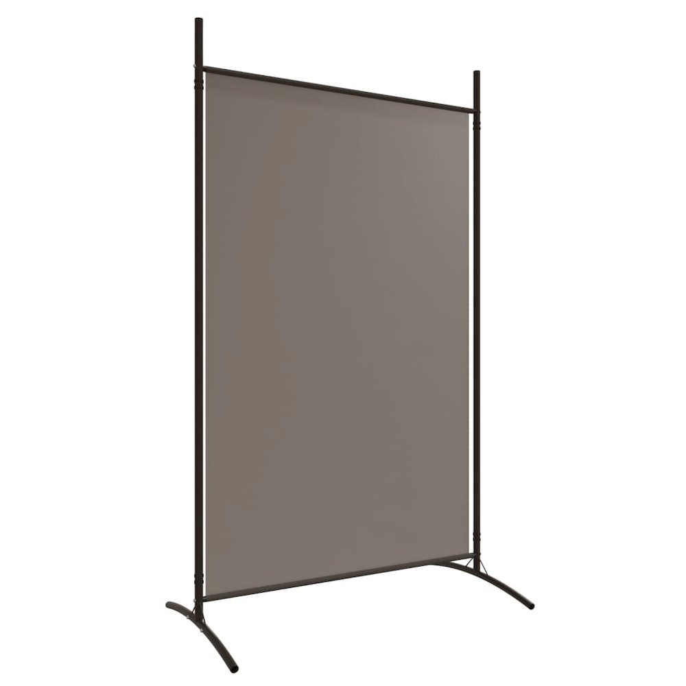 5-Panel Room Divider Anthracite 170.5"x70.9" Fabric. Picture 6
