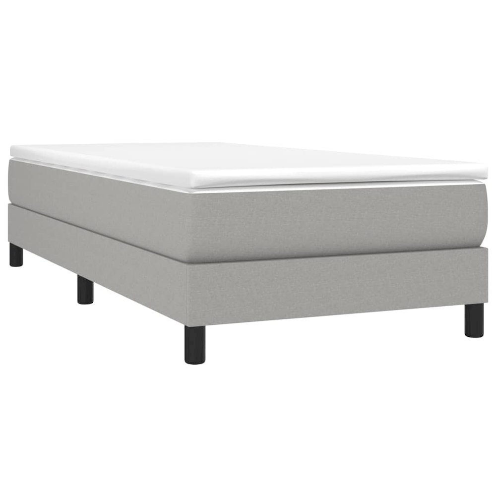 Bed Frame Light grey. Picture 3