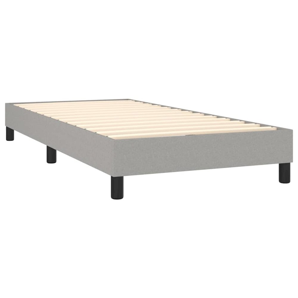 Bed Frame Light grey. Picture 4