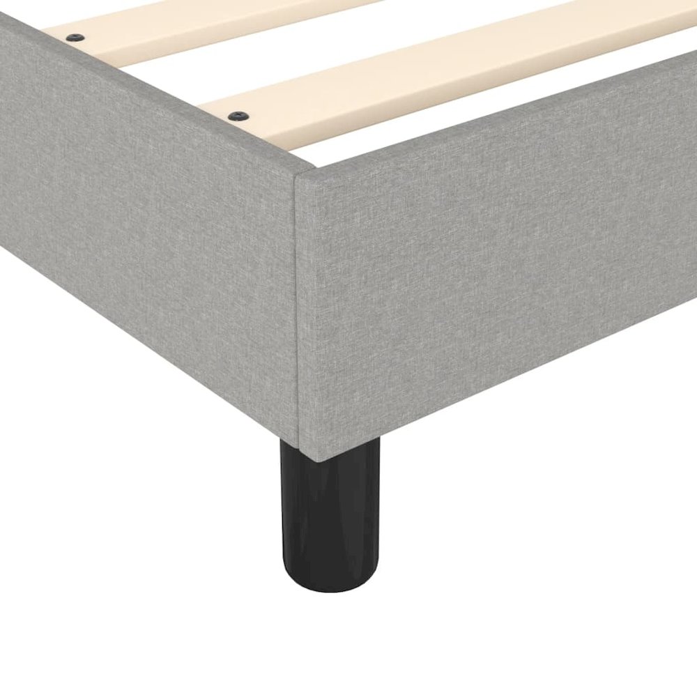 Bed Frame Light grey. Picture 7