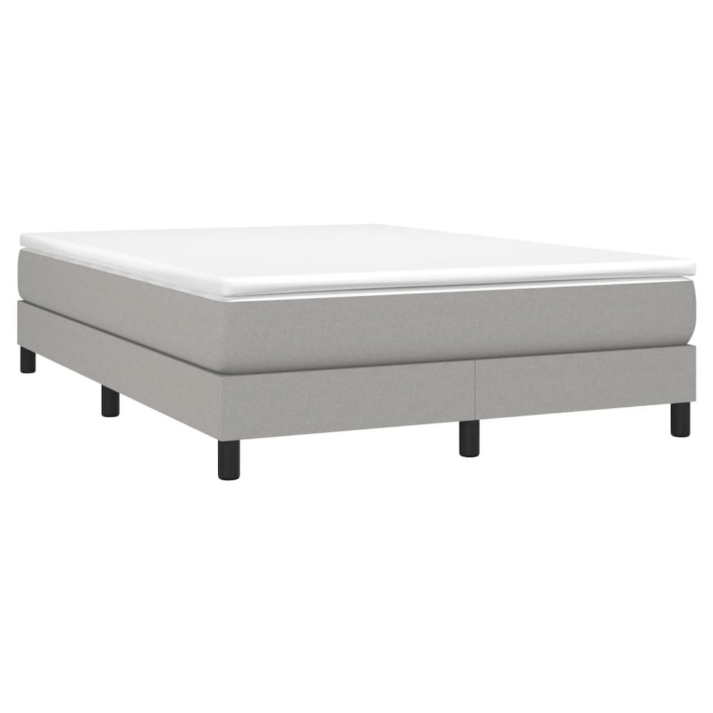 Bed Frame Light Grey. Picture 2