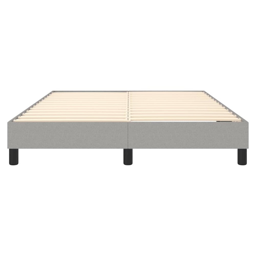 Bed Frame Light Grey. Picture 4