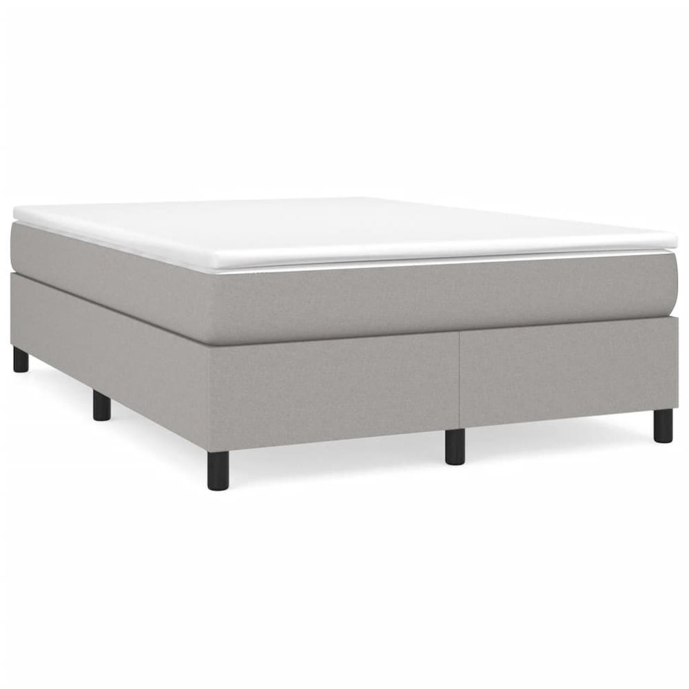 Bed Frame Light gray. Picture 2