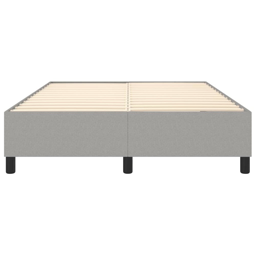 Bed Frame Light gray. Picture 5