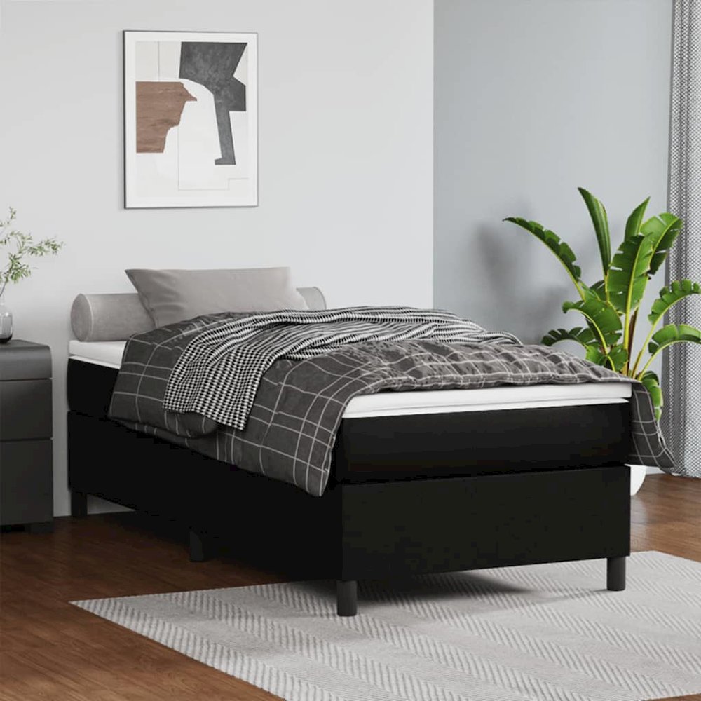 Bed Frame Black. Picture 1
