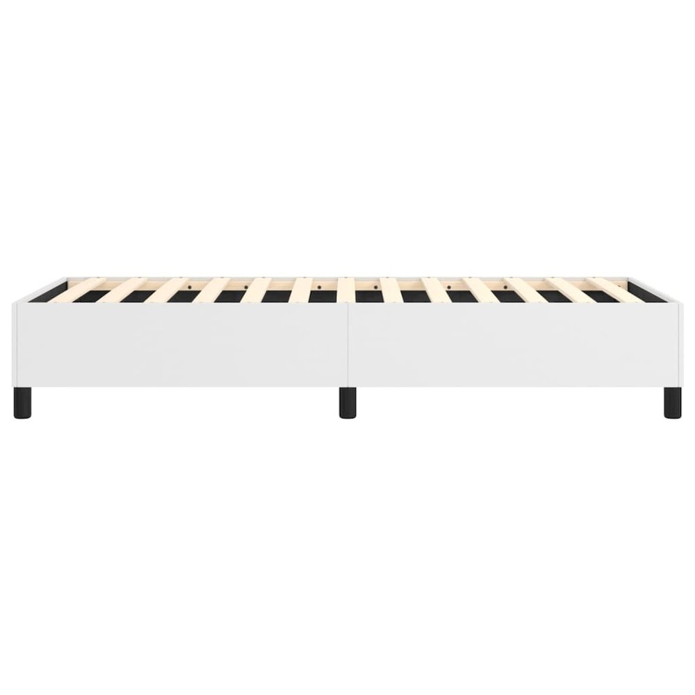 Bed Frame White. Picture 6