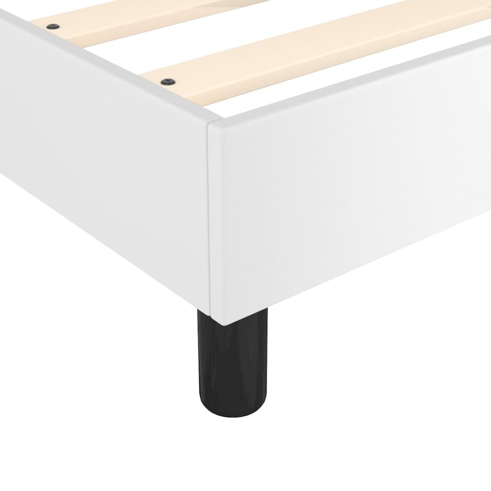 Bed Frame White. Picture 7