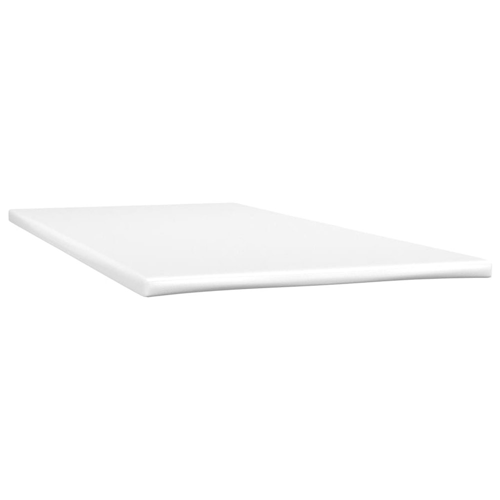 Box Spring Bed with Mattress Light Gray 39.4"x79.9" Twin XL Fabric. Picture 6
