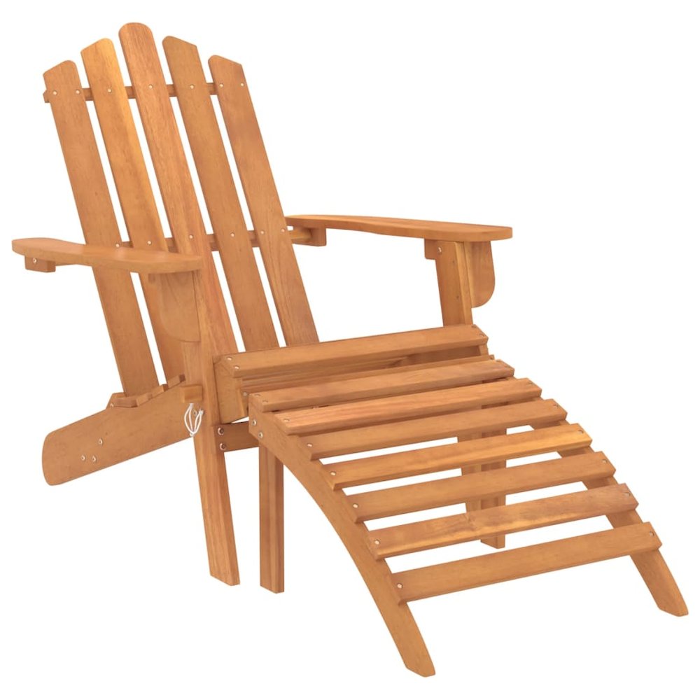 Garden Lounge Set Natural wood Solid acacia wood Standard. Picture 4