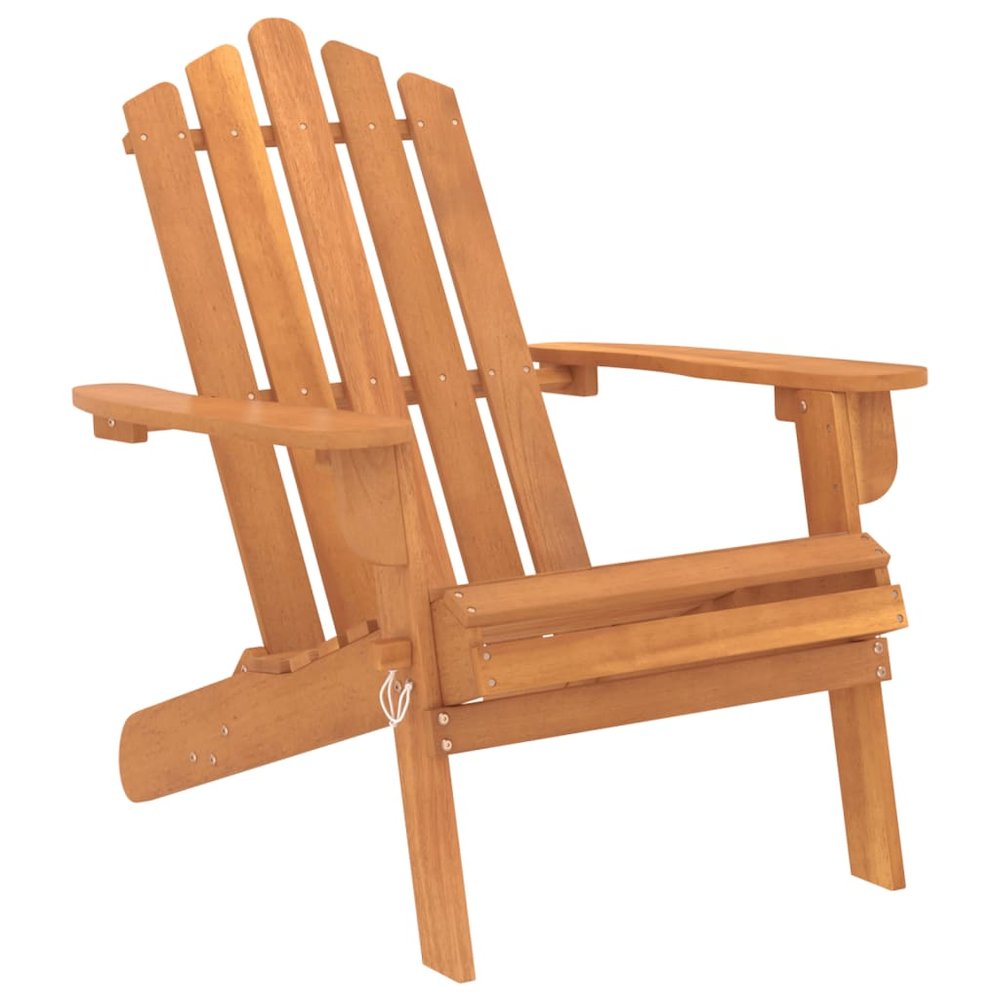 Garden Lounge Set Natural wood Solid acacia wood Medium. Picture 6
