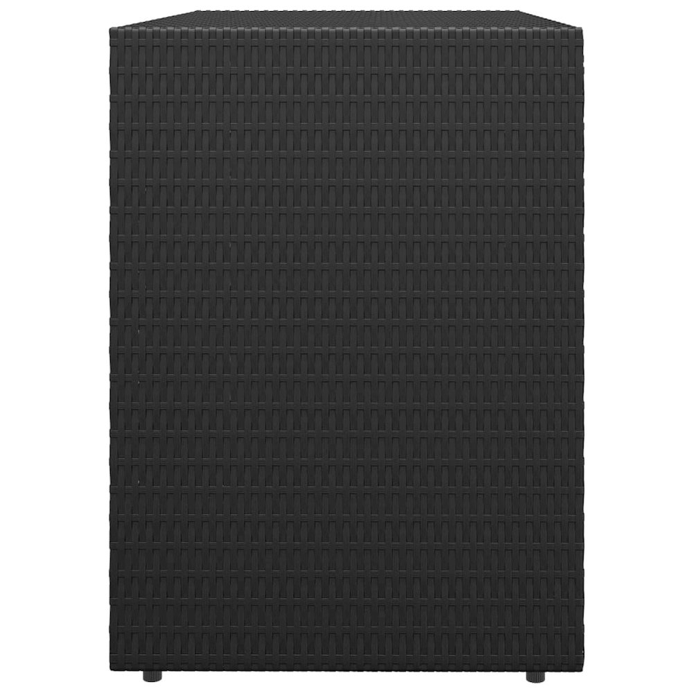 Garden Storage Cabinet Black. Picture 5