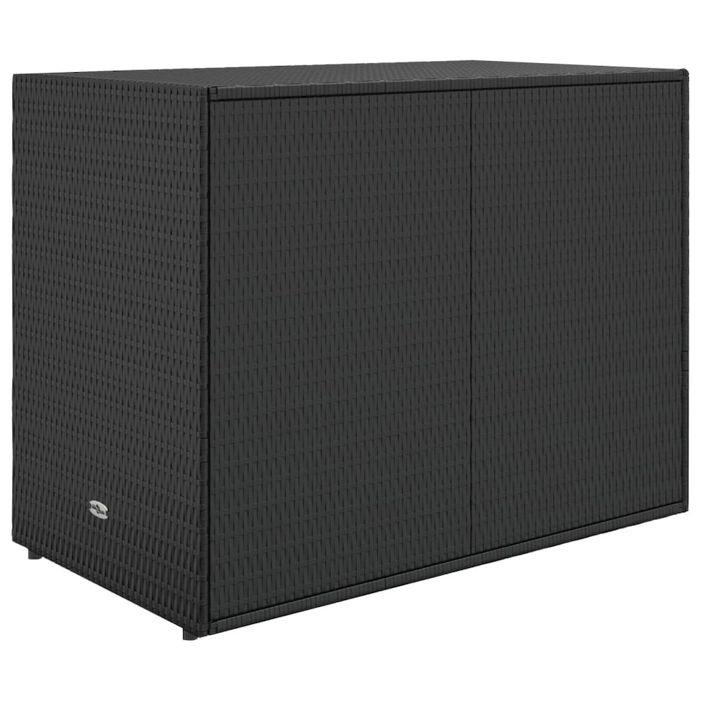 Garden Storage Cabinet Black. Picture 6