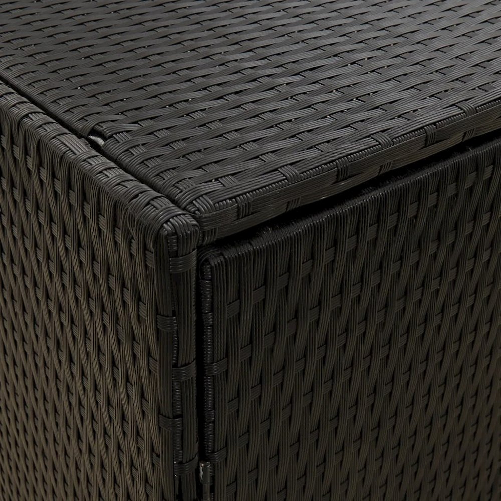 Garden Storage Cabinet Black. Picture 7