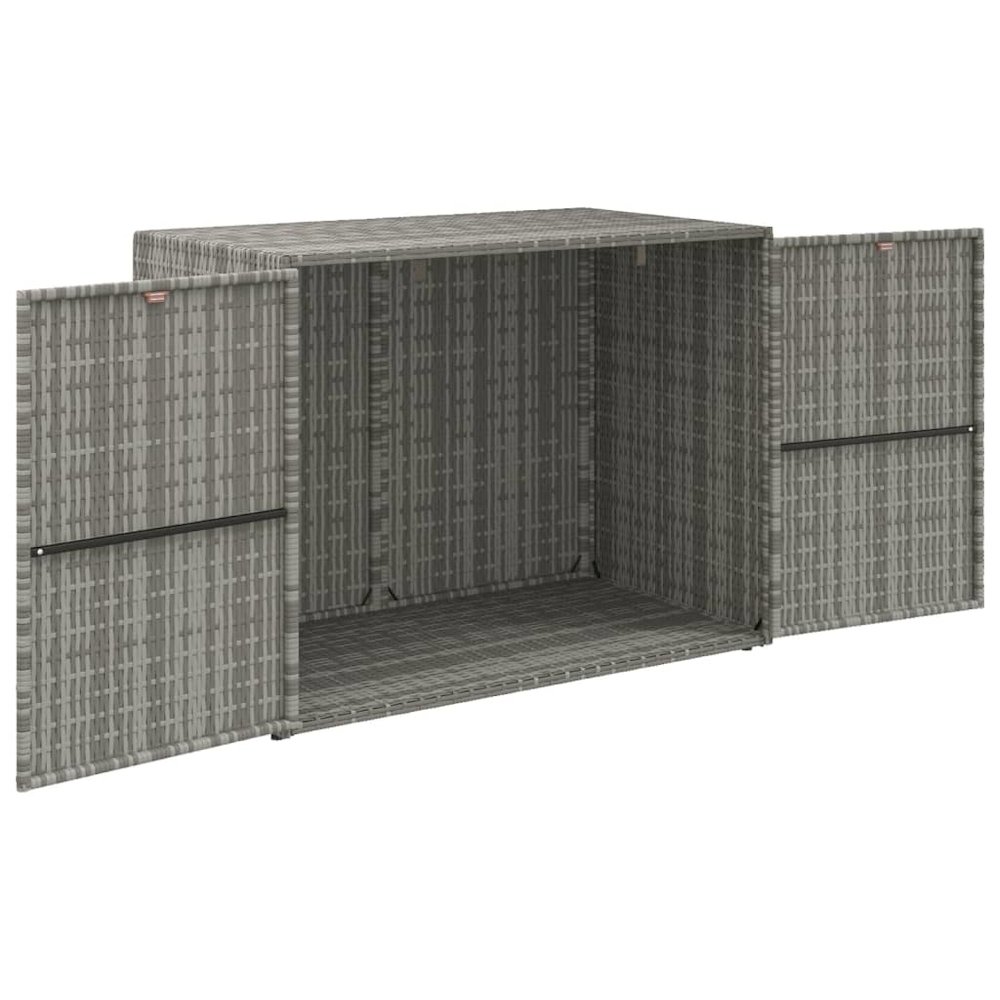 Garden Storage Cabinet Grey. Picture 3