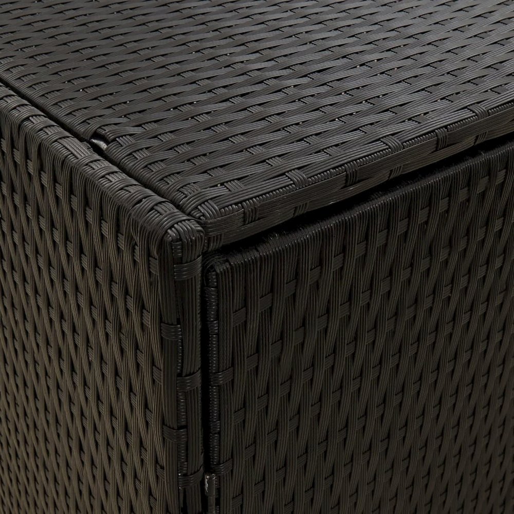 Garden Storage Cabinet Black. Picture 7