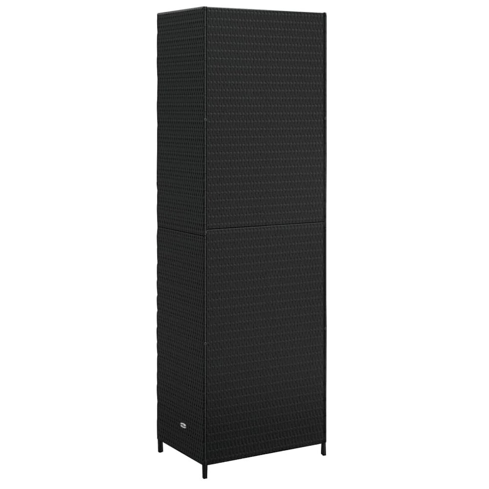 Garden Storage Cabinet Black. Picture 6
