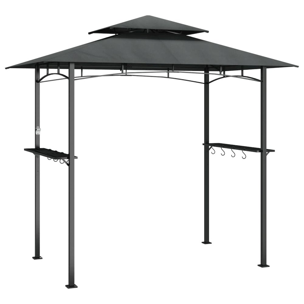 BBQ Gazebo Anthracite Steel Medium Hooks BBQ Gazebo. Picture 2
