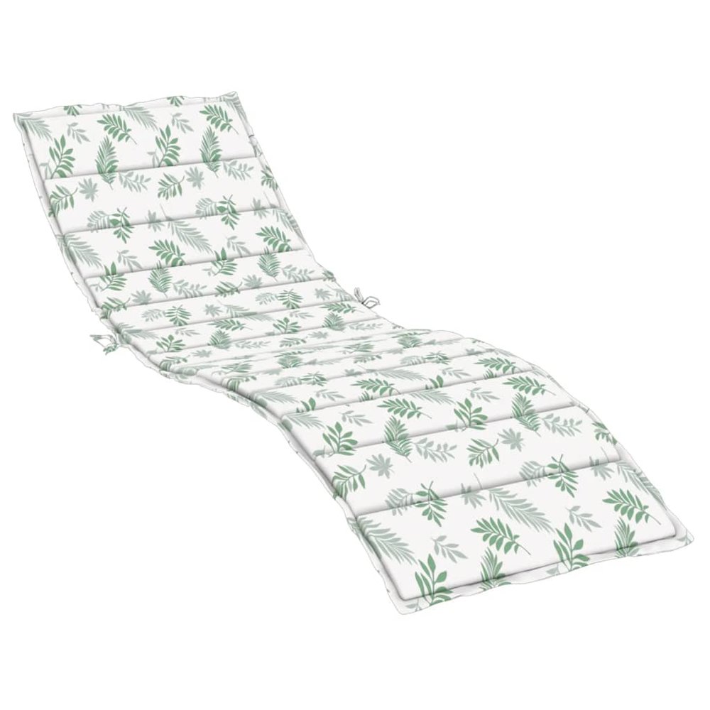 Sun Lounger Cushion Multicolor Oxford fabric 78.7 in Pattern. Picture 2