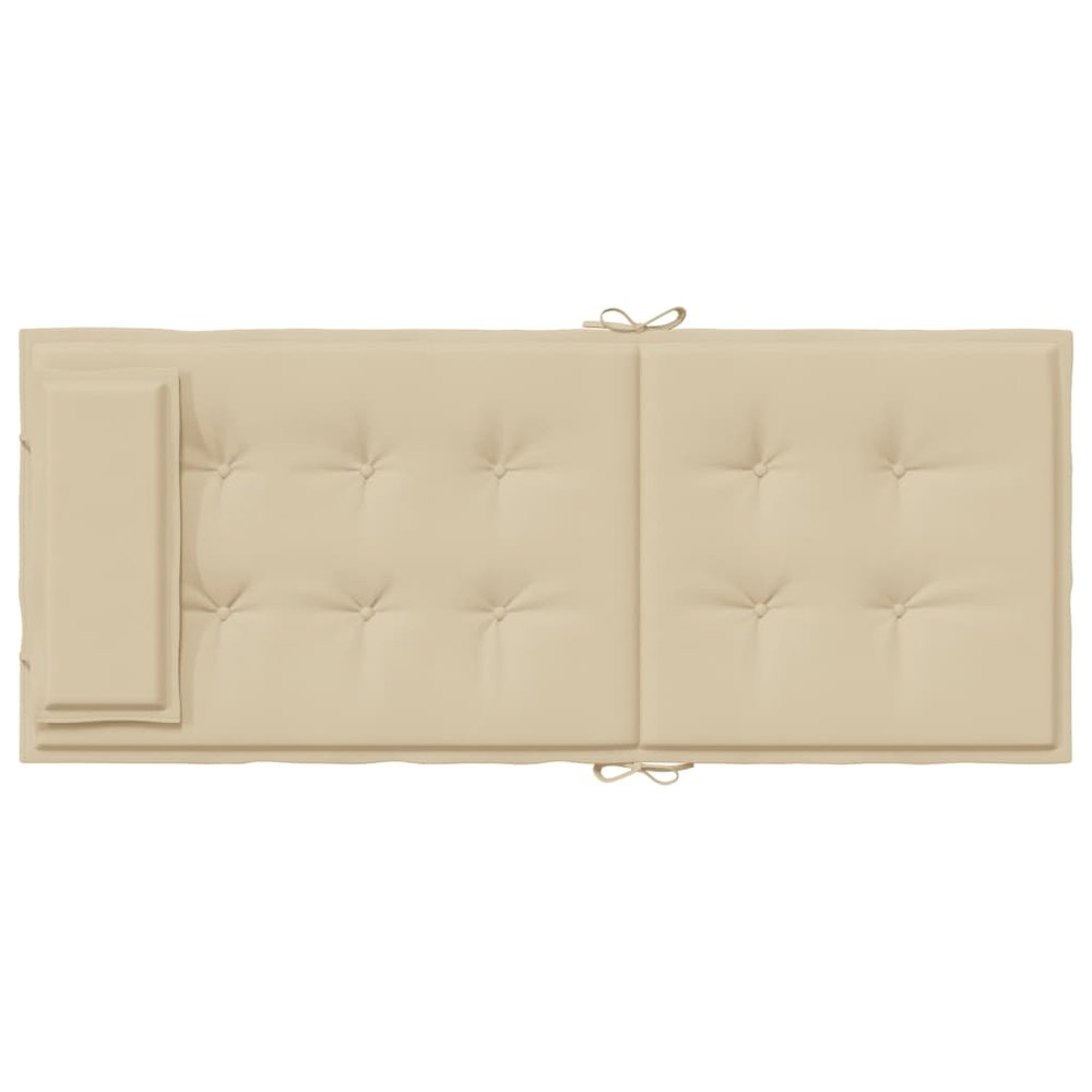 Highback Chair Cushion Set of 6 Beige. Picture 7