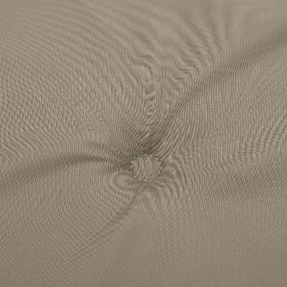 Highback Chair Cushion Set of 4 Taupe. Picture 8