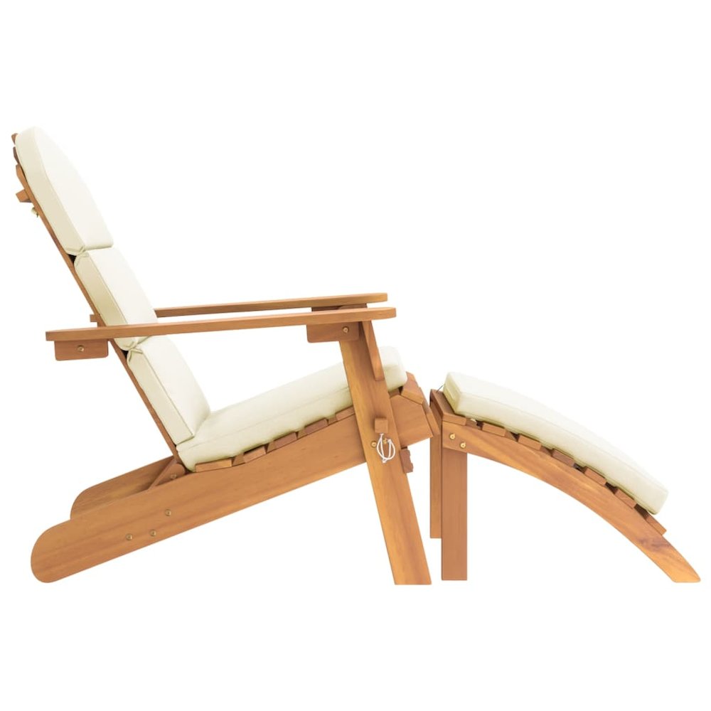Garden Chair Cream white (cushion). Picture 4