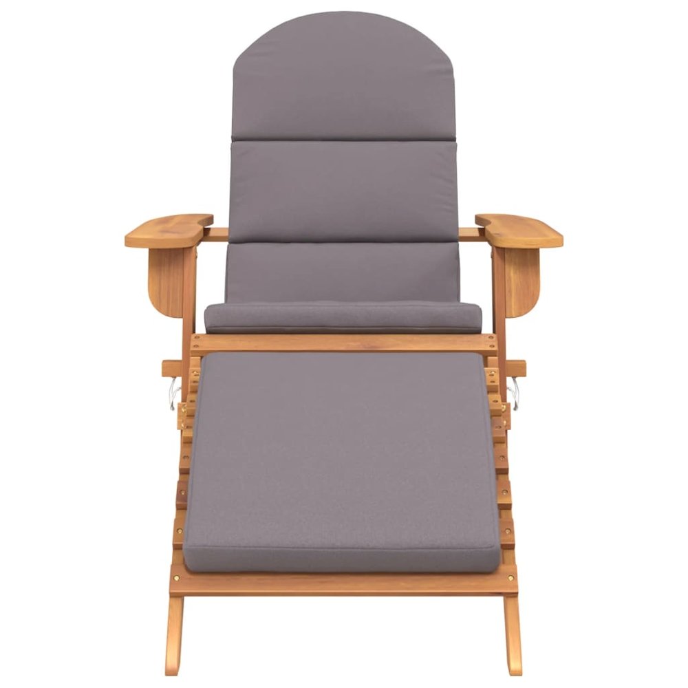 Garden Chair Dark grey cushion. Picture 3