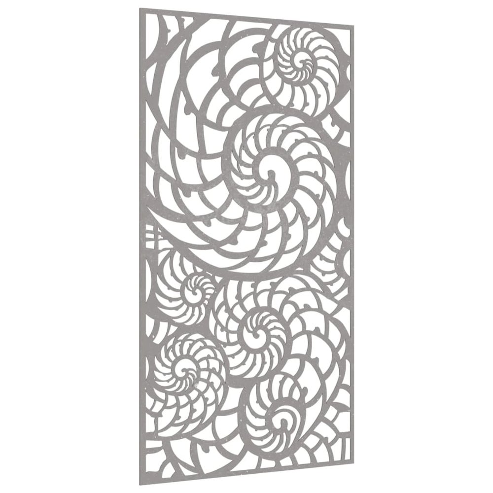 Garden Wall Decoration Rusty Corten Steel 41.3 x 21.7 in. Picture 3