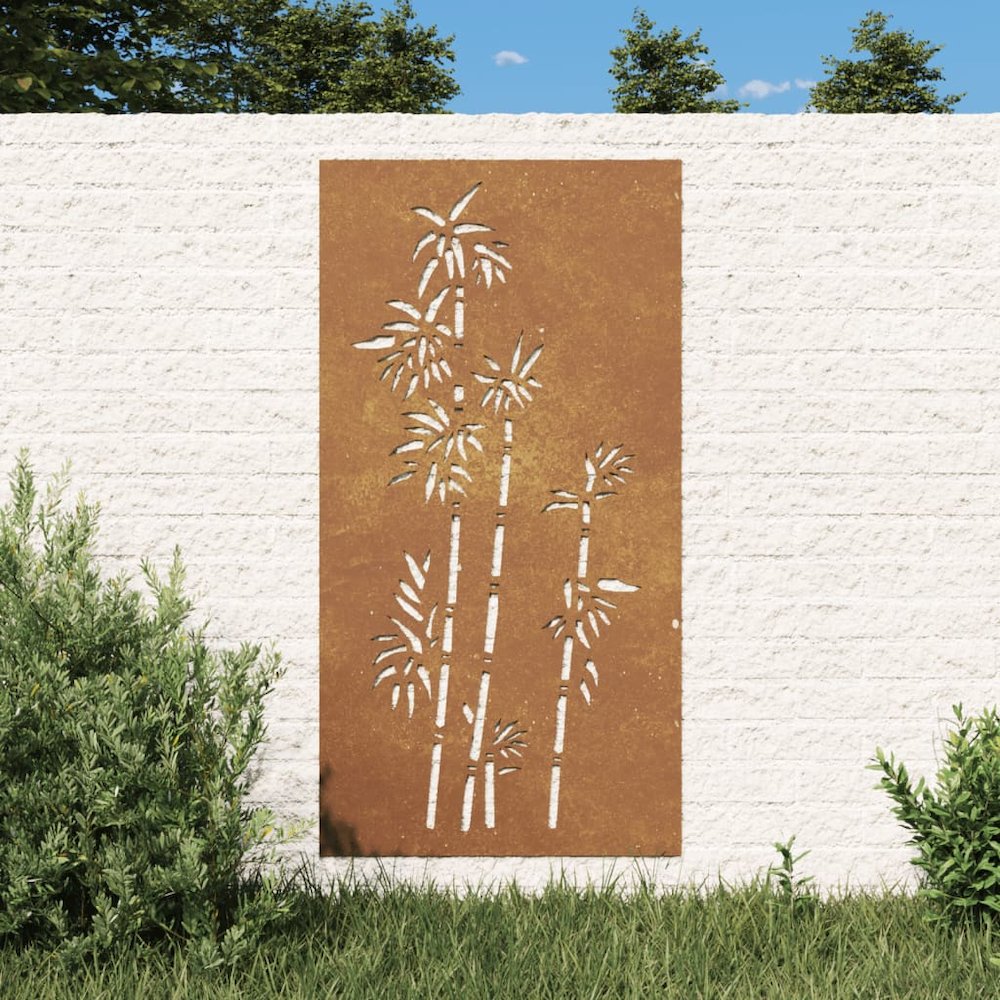 Garden Wall Decoration Rusty Corten steel Medium Durable. Picture 1