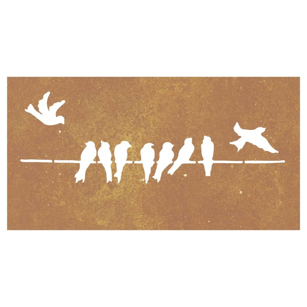 Garden Wall Decoration Rustic Corten Steel Decorative Design. Picture 4