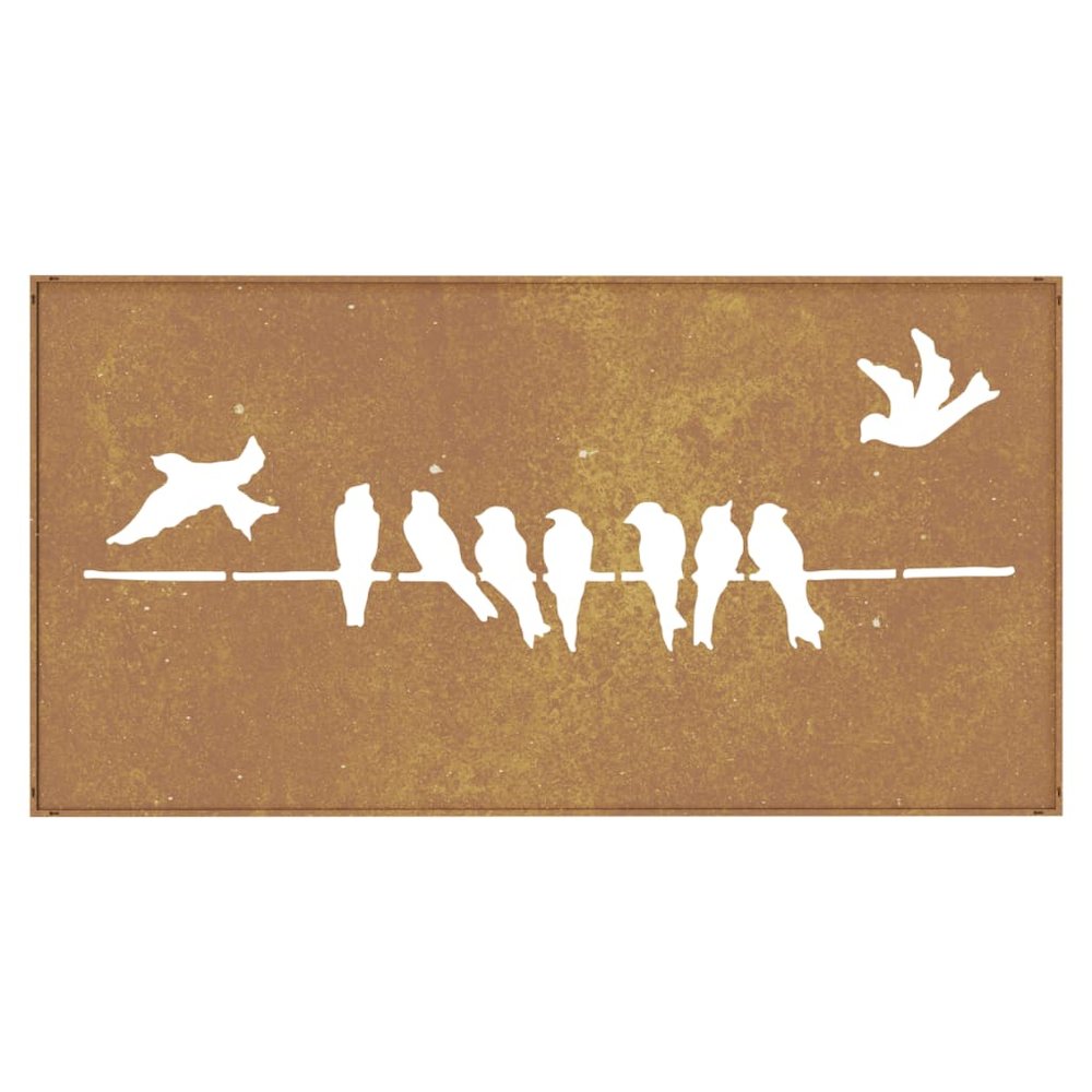 Garden Wall Decoration Rustic Corten Steel Decorative Design. Picture 5