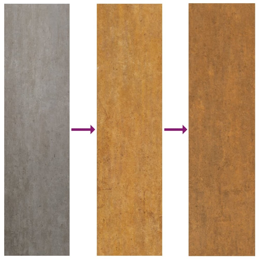 Garden Wall Decoration Rustic Corten Steel Decorative Design. Picture 6