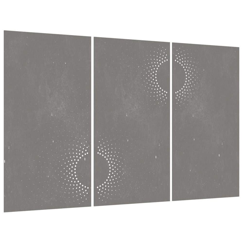 Garden Wall Decoration Rusty Corten steel 41.3 x 21.7 in. Picture 3
