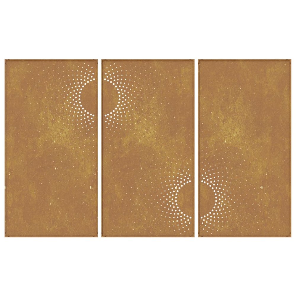 Garden Wall Decoration Rusty Corten steel 41.3 x 21.7 in. Picture 5
