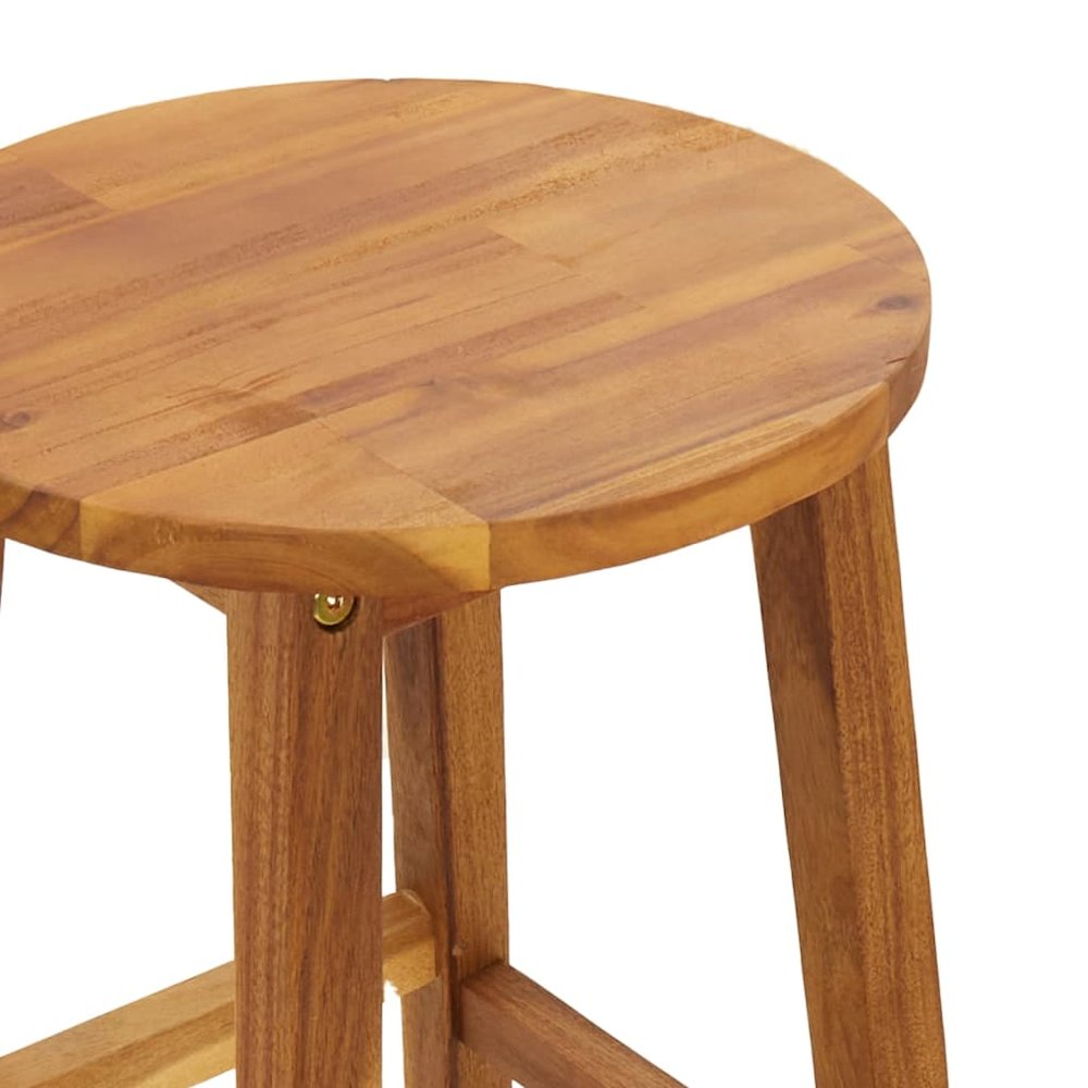 Garden Bar Set Natural wood Solid acacia wood Medium Durable. Picture 9