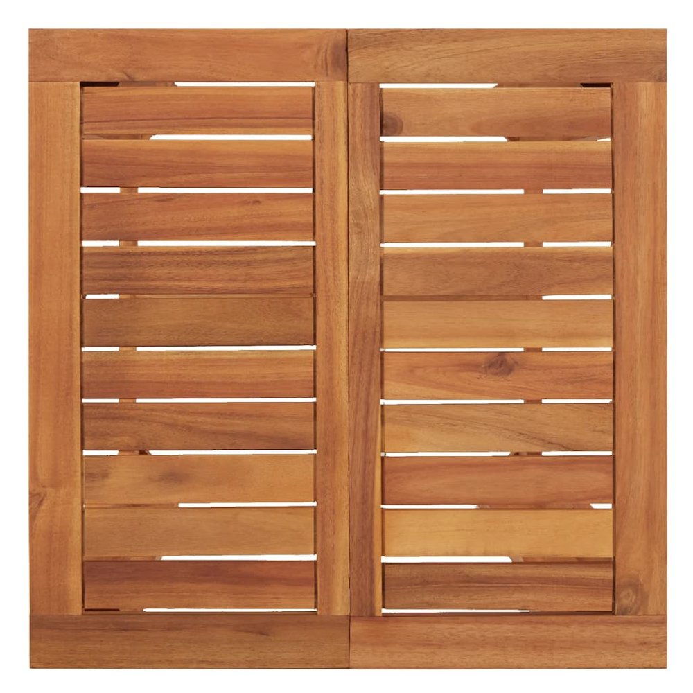Garden Bar Set Natural Acacia Wood Solid Acacia Wood Medium. Picture 7