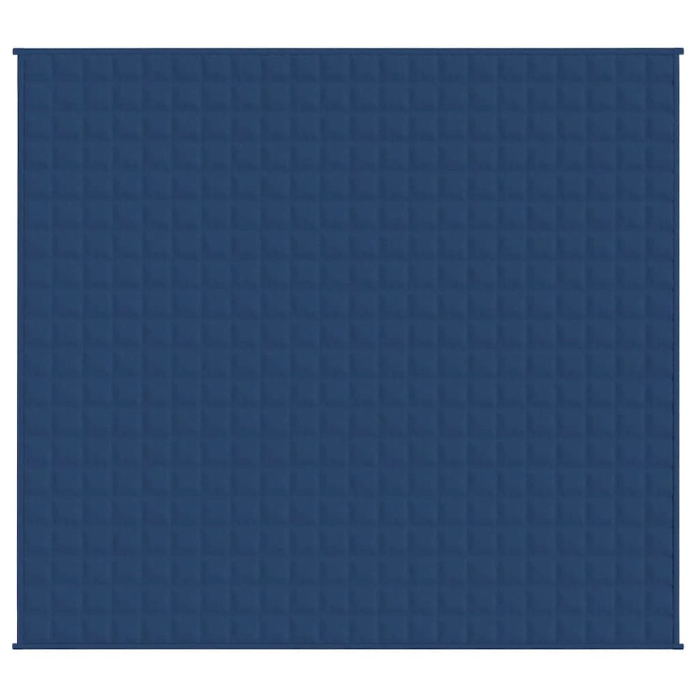 Weighted Blanket Blue 86.6"x90.6" 24.3 lb Fabric. Picture 3