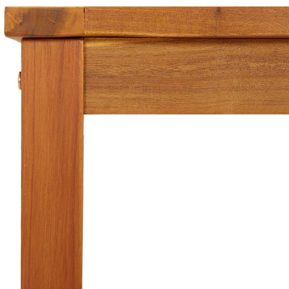 Garden Bench Natural Wood Solid acacia wood Medium Durable. Picture 6