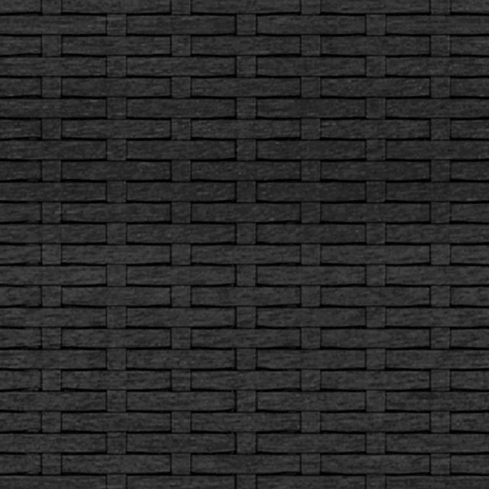 Garden Lounge Set Black PE rattan Large Modular. Picture 10
