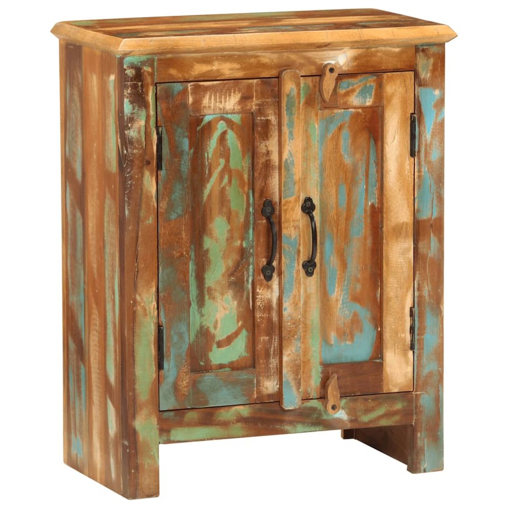 Sideboard Mixed Color Reclaimed wood Medium Sideboard. Picture 11