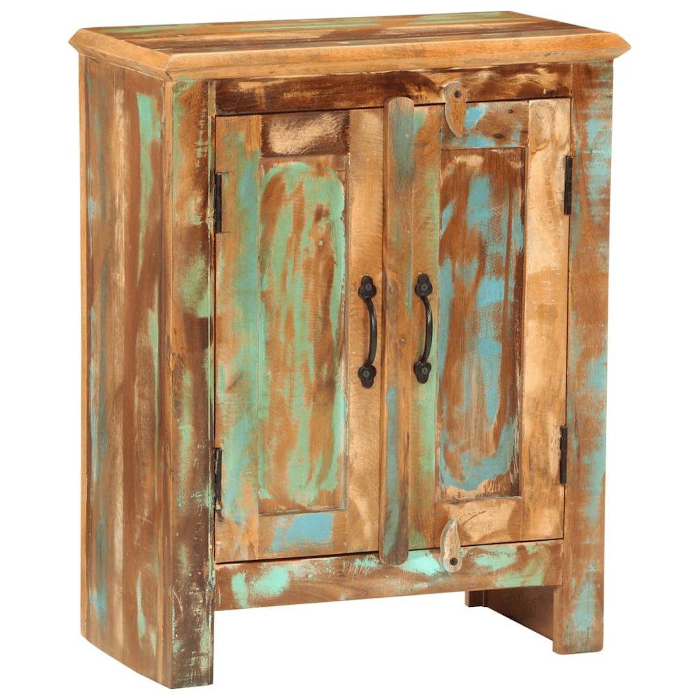 Sideboard Mixed Color Reclaimed wood Medium Sideboard. Picture 10