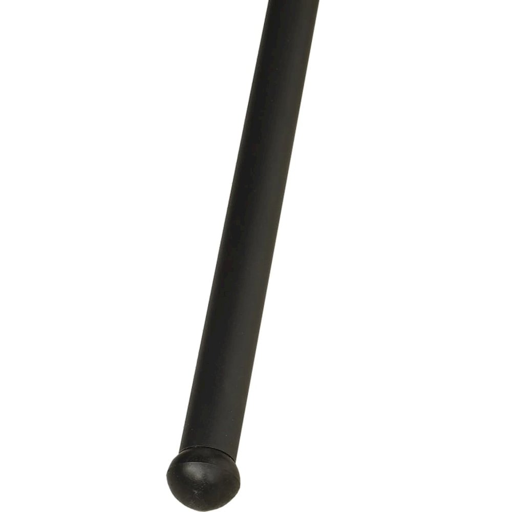 Garden Swing Chair Black Oxford Fabric One Size Ergonomic. Picture 10