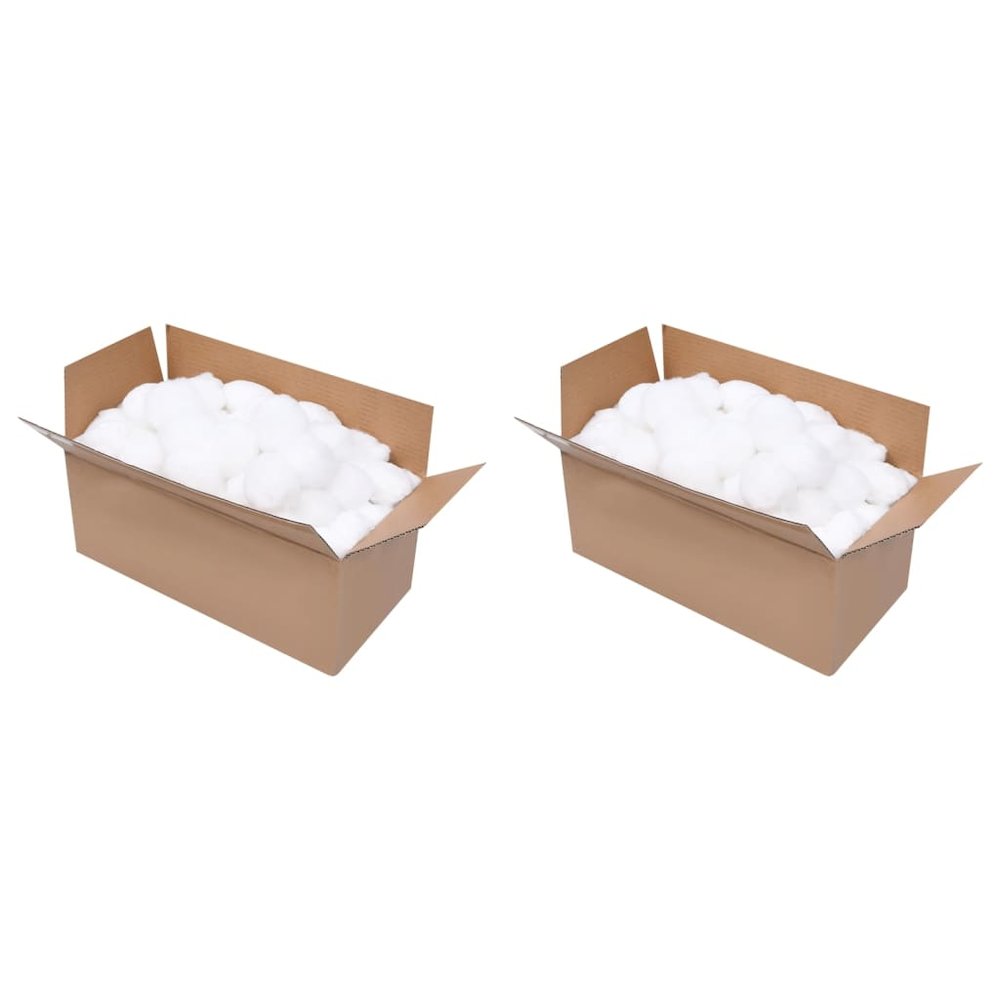 Filter Ball White Polyethylene 3.1 lbs package Lightweight. Picture 1