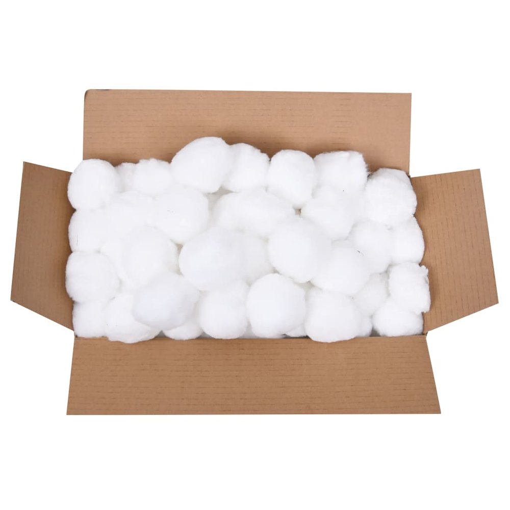 Filter Ball White Polyethylene 3.1 lbs package Lightweight. Picture 3