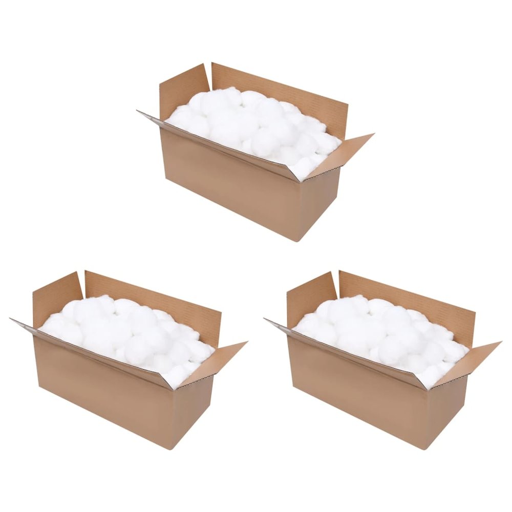 Filter Ball White Polyethylene Small Lightweight. Picture 1
