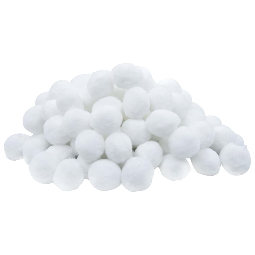 Filter Ball White Polyethylene Small Lightweight. Picture 4