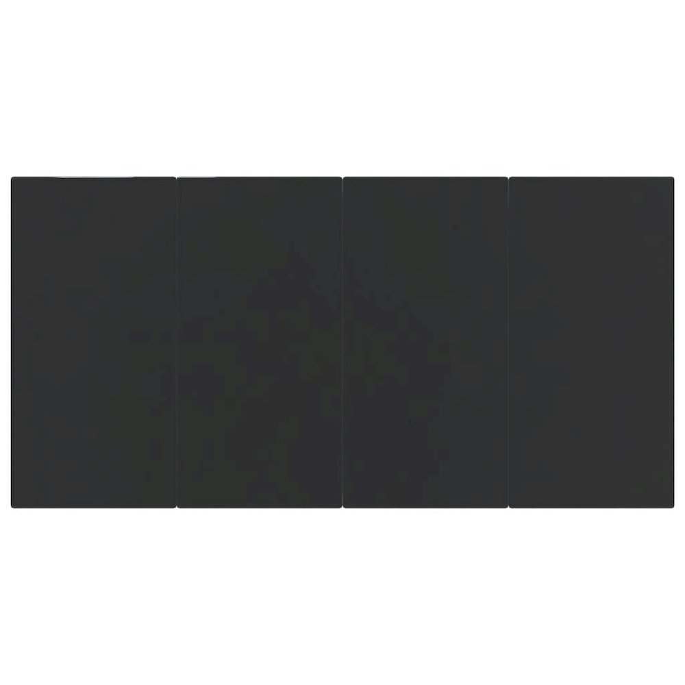 Garden Dining Set Dark Grey, Black. Picture 9
