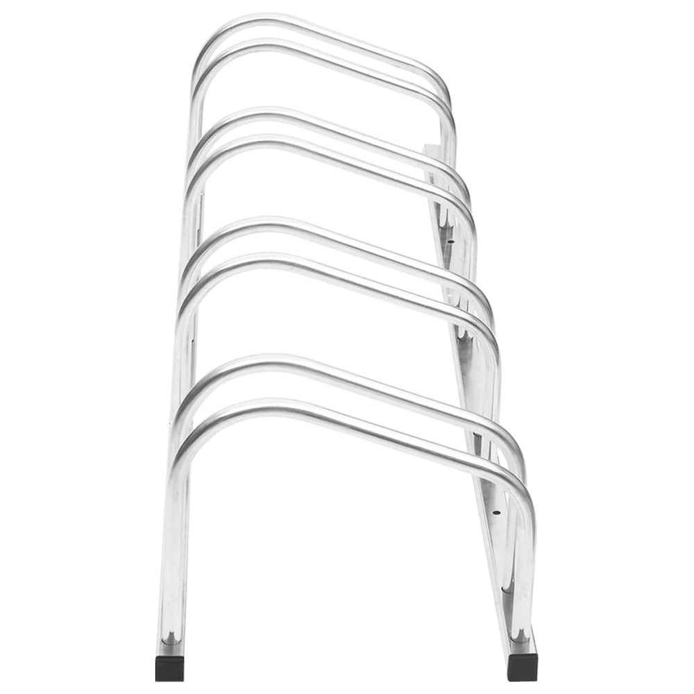 Bike Rack for 4 Bikes Galvanized Steel. Picture 3