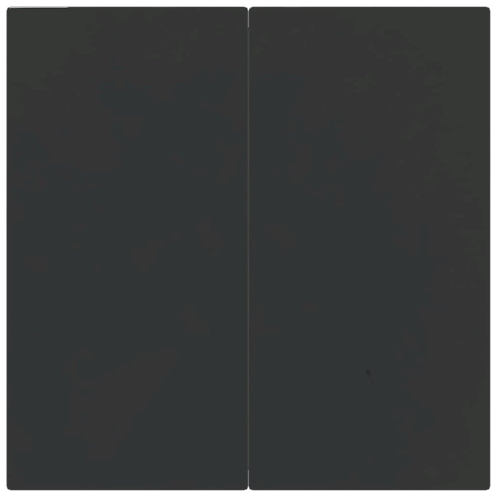 Garden Dining Set Black Steel, Tempered Glass, Polyethylene Medium. Picture 8