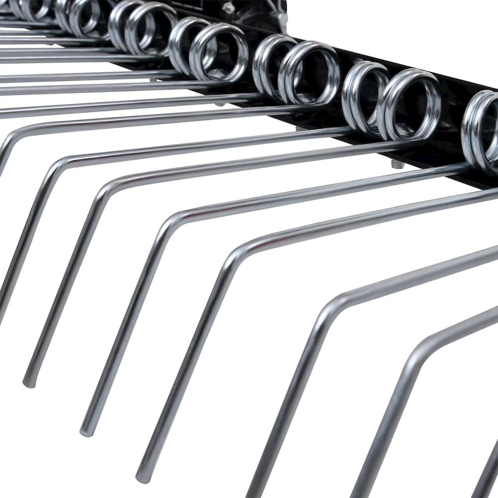 Scarifier Black Galvanized steel 42.9 in length Durable. Picture 7